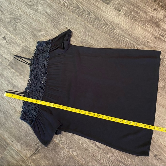 Koy Resort dress 100% viscose dark navy sun dress resort wear - Picture 10 of 12